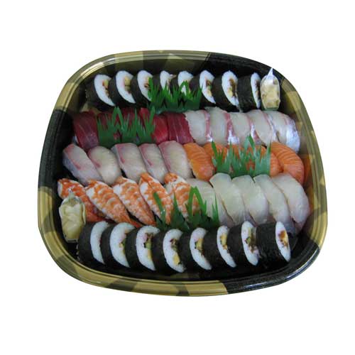 岡山の仕出し屋　魚龍の寿司盛合せ